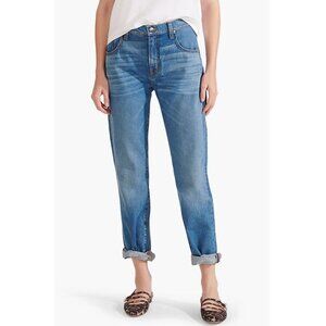 Veronica Beard Benzi Mid Rise Girlfriend Jeans in Beacon Ranch Size 28